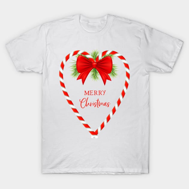 Merry Christmas T-Shirt by SWON Design